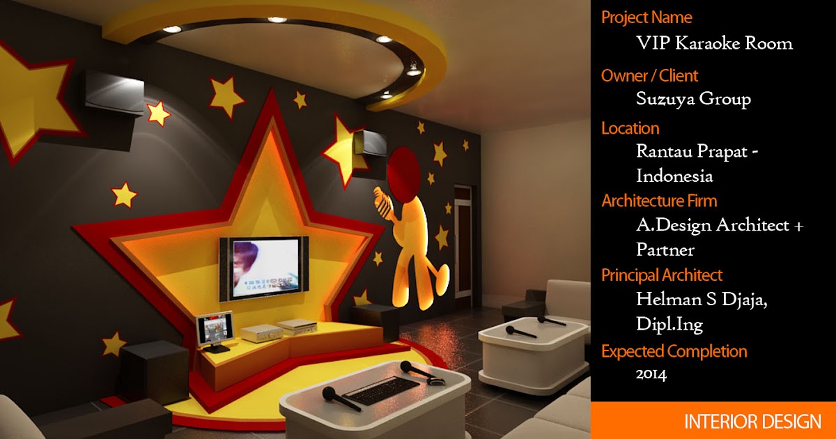 Architecture Portfolio Interior Design of Karaoke Room