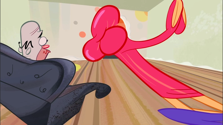 Sarah Harkey John K Simpsons Couch Gag