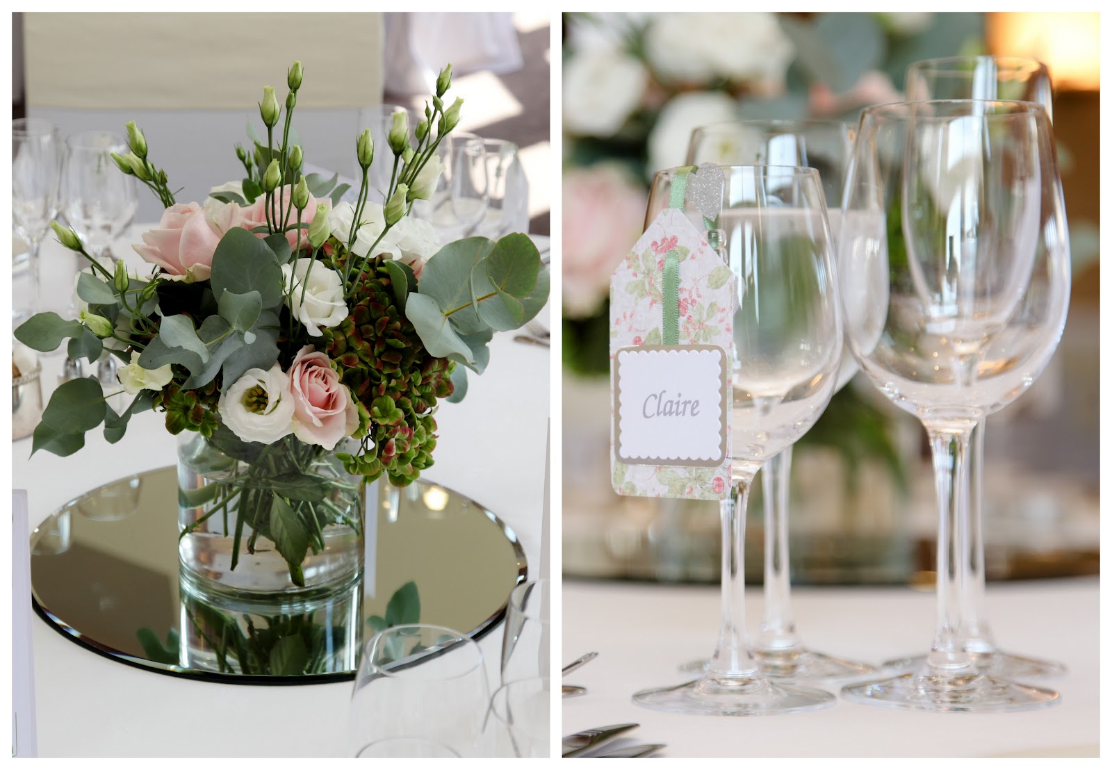 Pretty Shabby Chic English Wedding: Claire & Simon