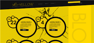 X6 – Yellow Blogger Template is a colorful premium style  blogger template
