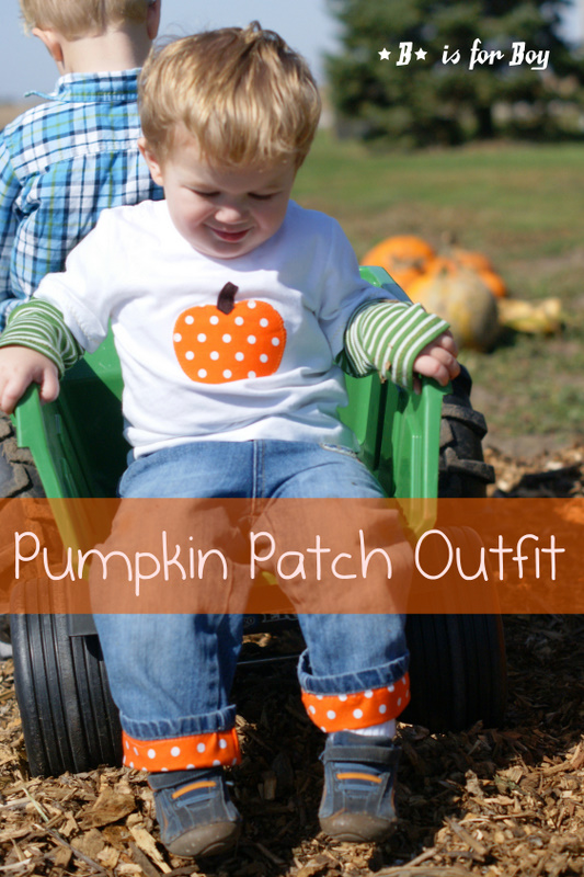 B is for Boy! Pumpkin Patch Outfit