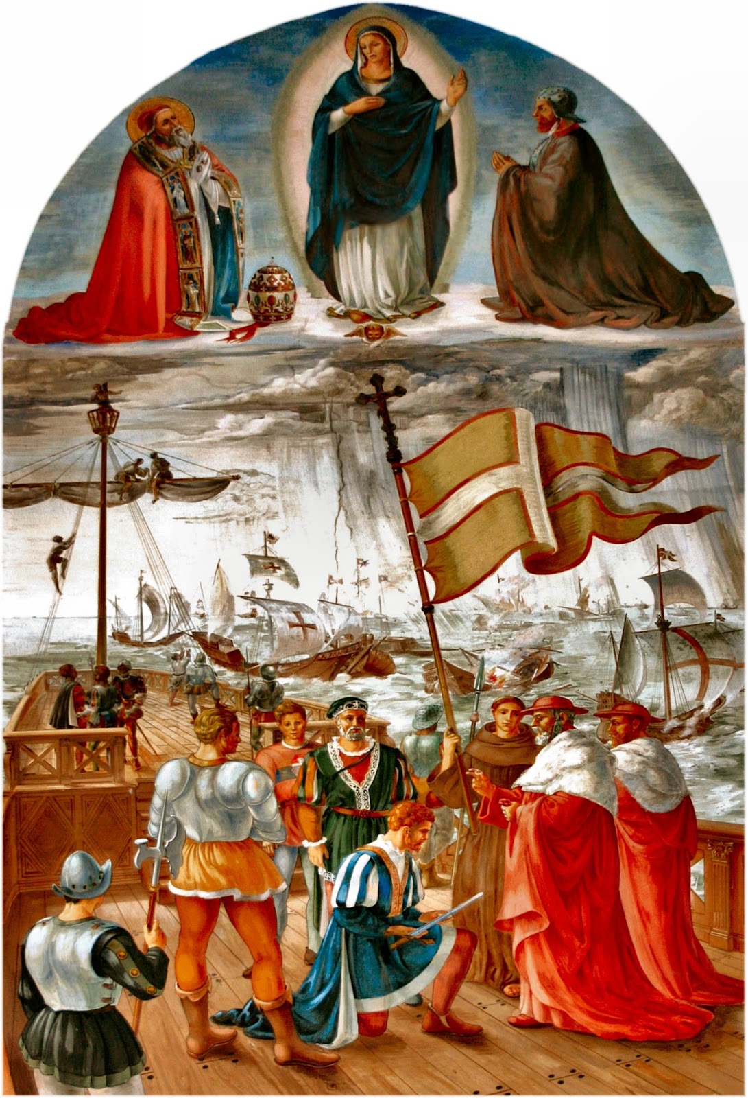 The Roman Anglican The Battle of Lepanto.