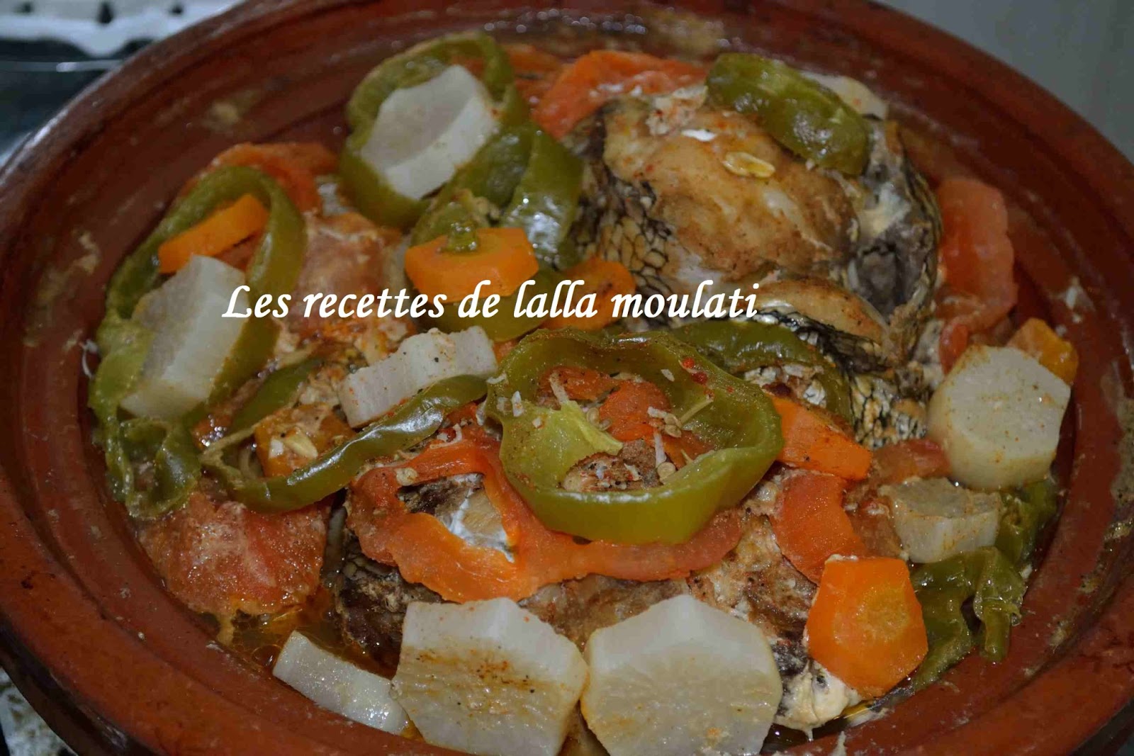 Tajine de poisson rapide Les recettes de Lalla Moulati