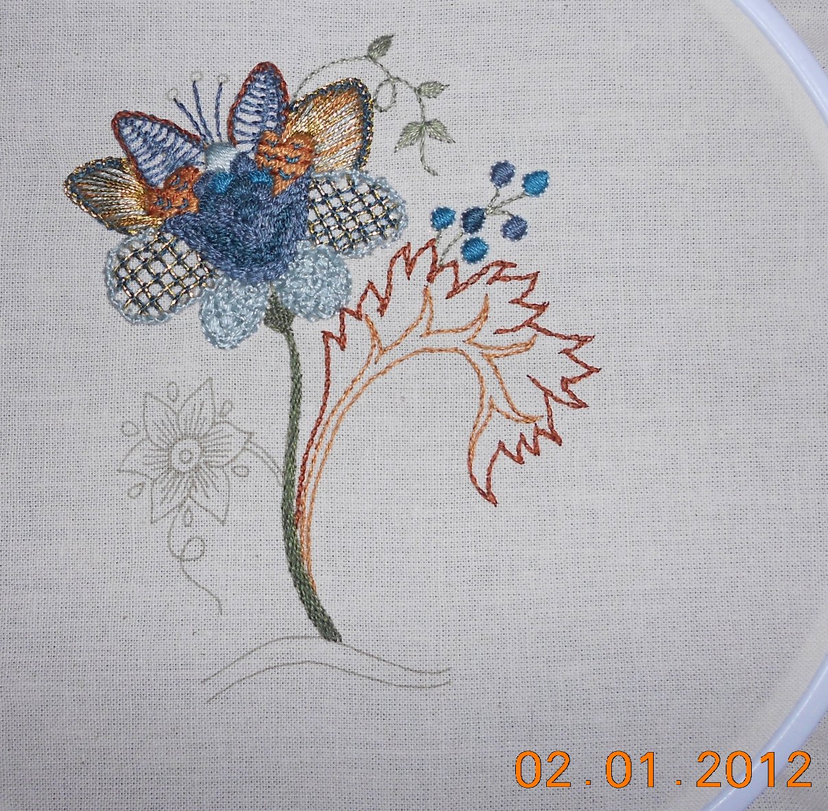 Natalia's Fine Needlework Jacobean Embroidery Designs A Little Treat