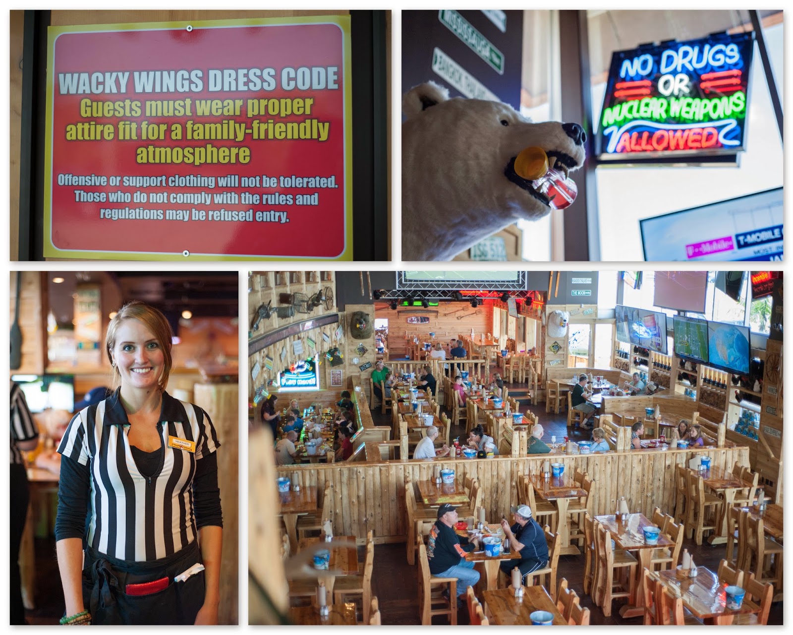 Tips Are Included! Wacky Wings Brantford