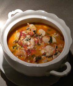 Greek fish soup