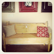 Sold- distressed yellow