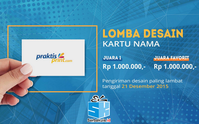 Kontes Desain Kartu Nama PraktisPrint Kontes Desain Kartu Nama PraktisPrint