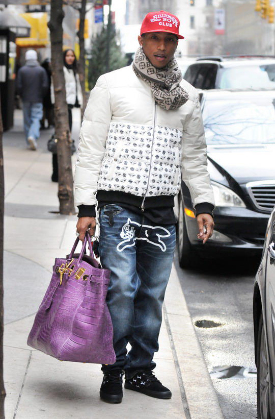 Bringing Home The Birkin: Pharrell Williams - Luxe Label Lover