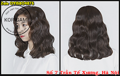 HỌC UỐN TÓC, UỐN, XOĂN, SÓNG NƯỚC, SETTING, 2016, TÓC NỮ