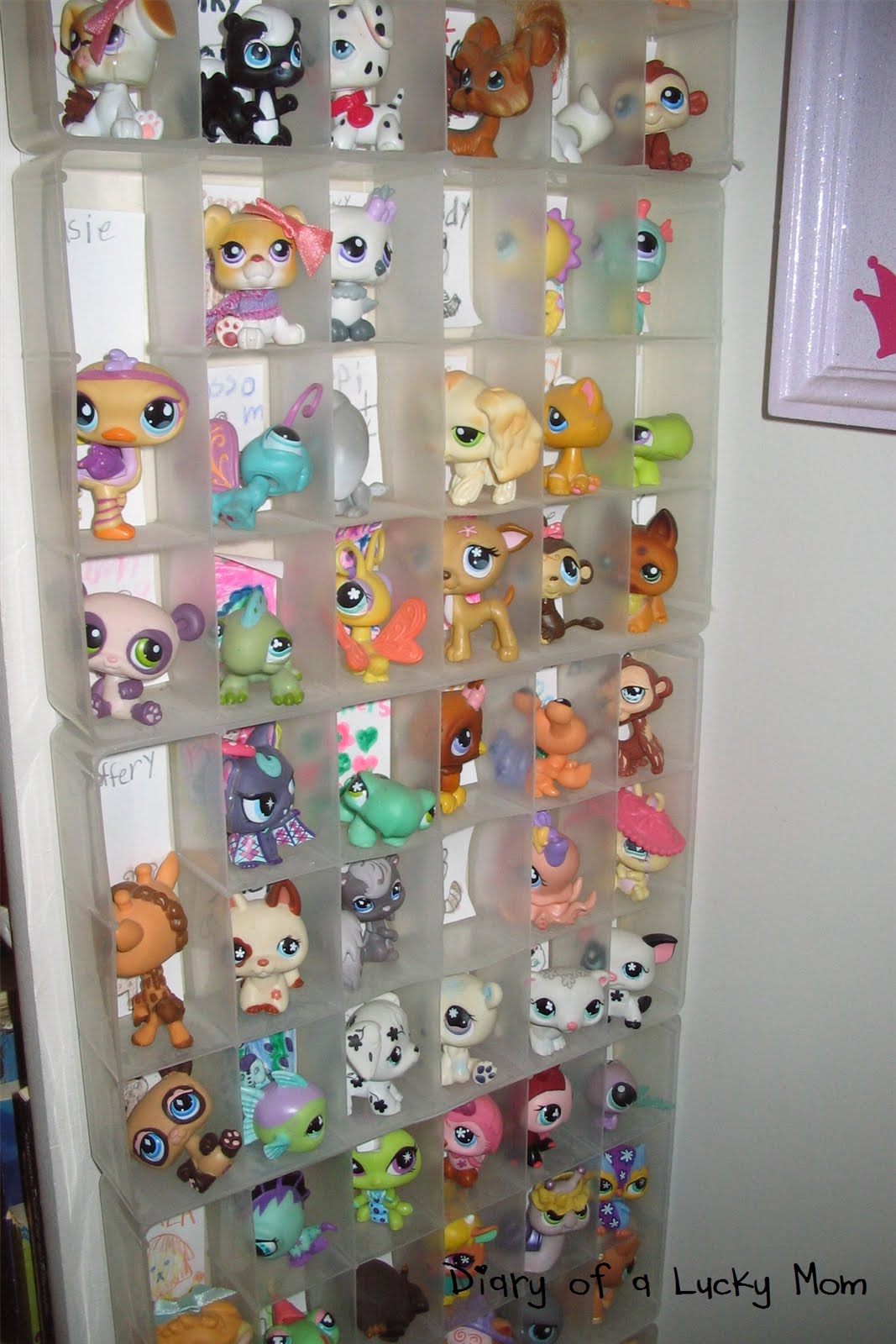 Diary of a Lucky Mom Littlest Pet Shop Storage