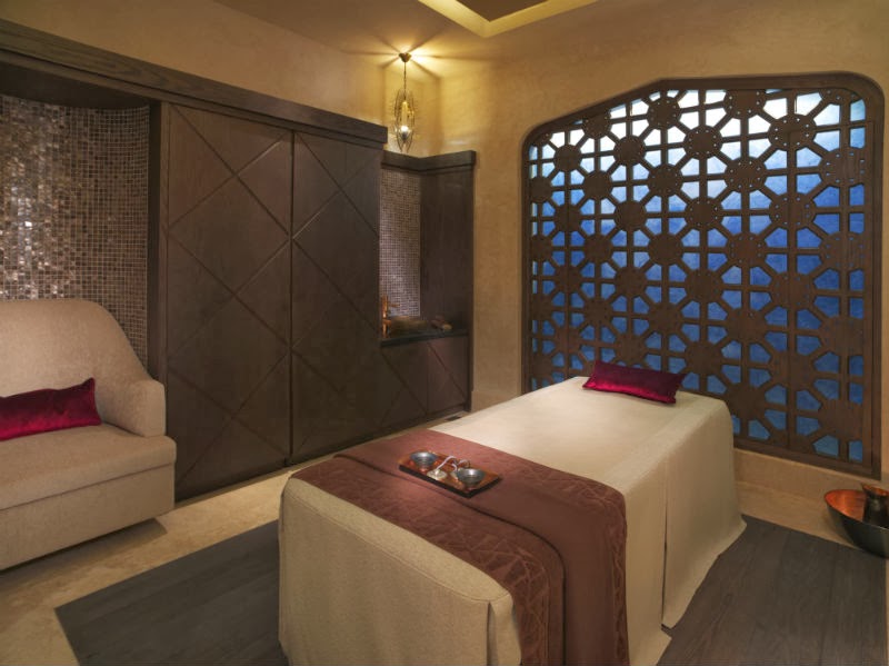 There are 16 treatment rooms on offer, together with a striking Moroccan hammam, marbled steam rooms and saunas flooded with natural daylight There are 16 treatment rooms on offer, together with a striking Moroccan hammam, marbled steam rooms and saunas flooded with natural daylight