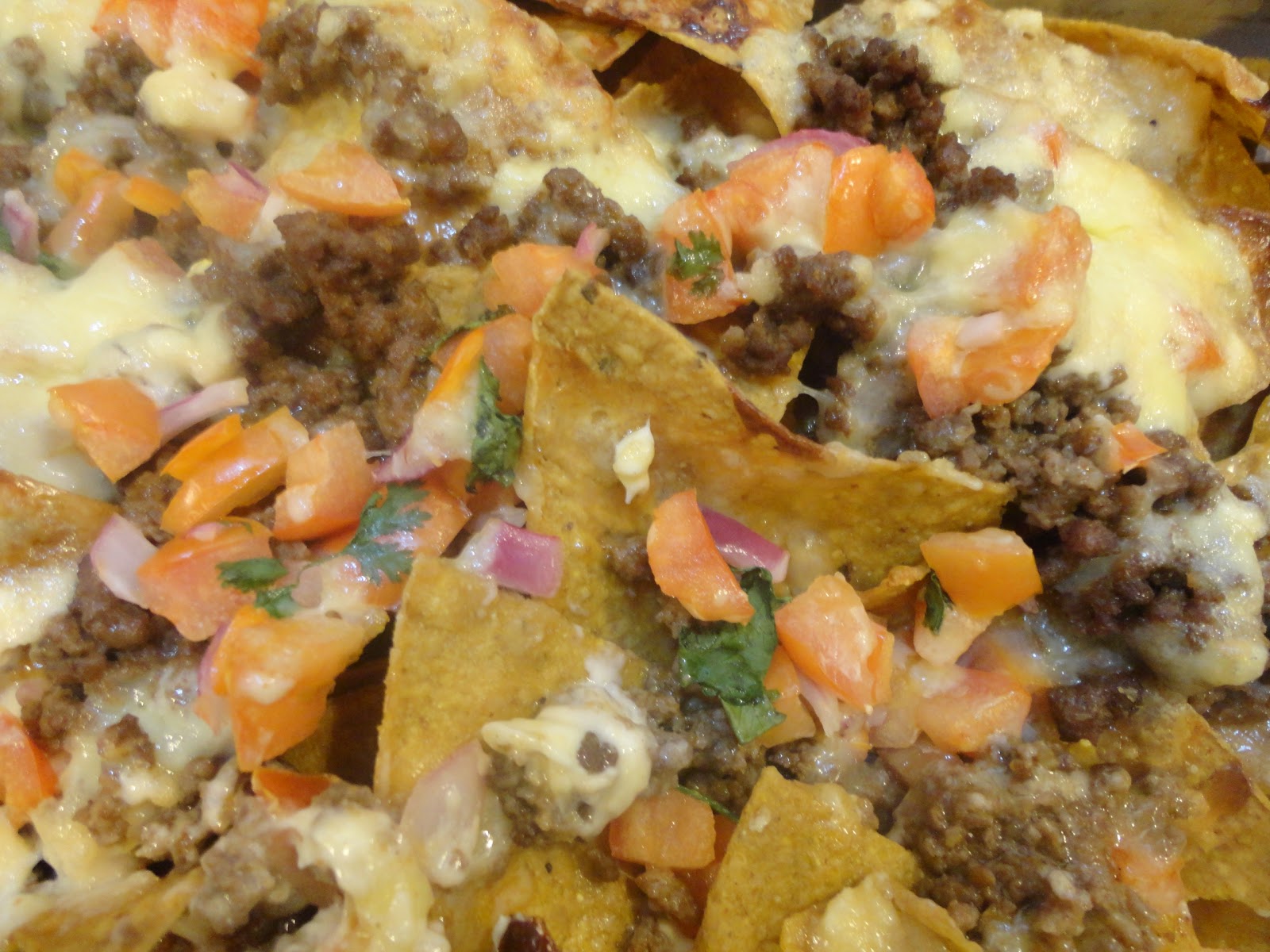 THE DENTIST IS IN THE KITCHEN Potluck BEEF NACHOS with special