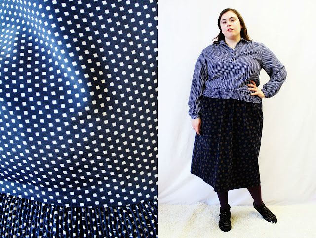 https://www.etsy.com/listing/170953232/plus-size-vintage-navy-white-check