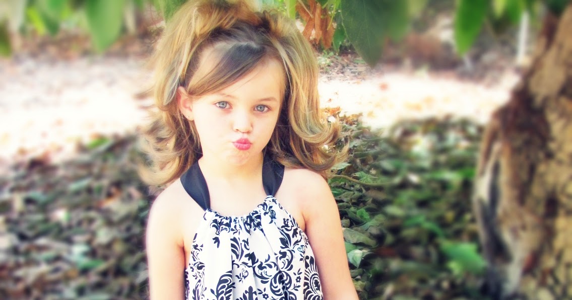 Three Peas Co... Black and white damask pillowcase dress