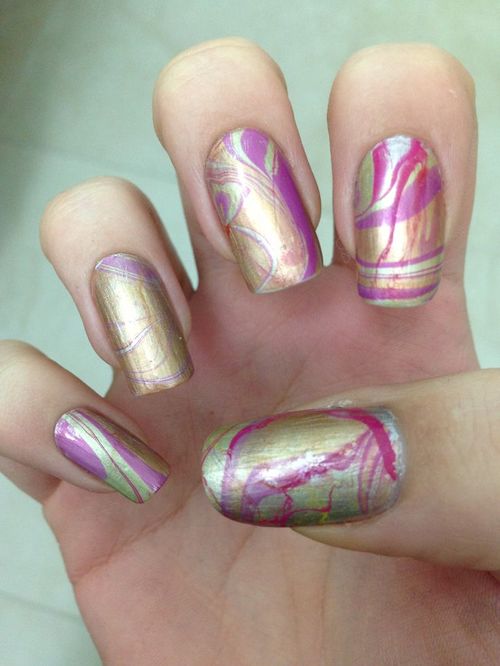 Beautifully Reckless fantastic acrylic nail art design