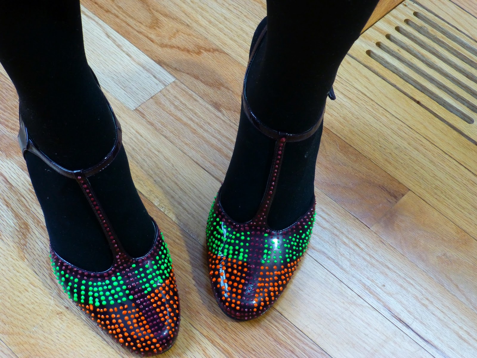 DIY Spiked or Beaded Shoes Thriftanista in the City