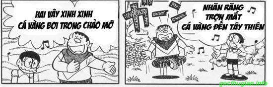 Đôrêmon chế - Một người đi với một người