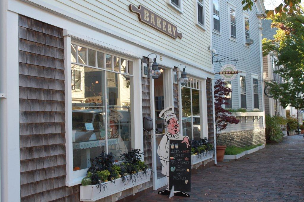 Cheers! to Island Living Early Morning Downtown Nantucket