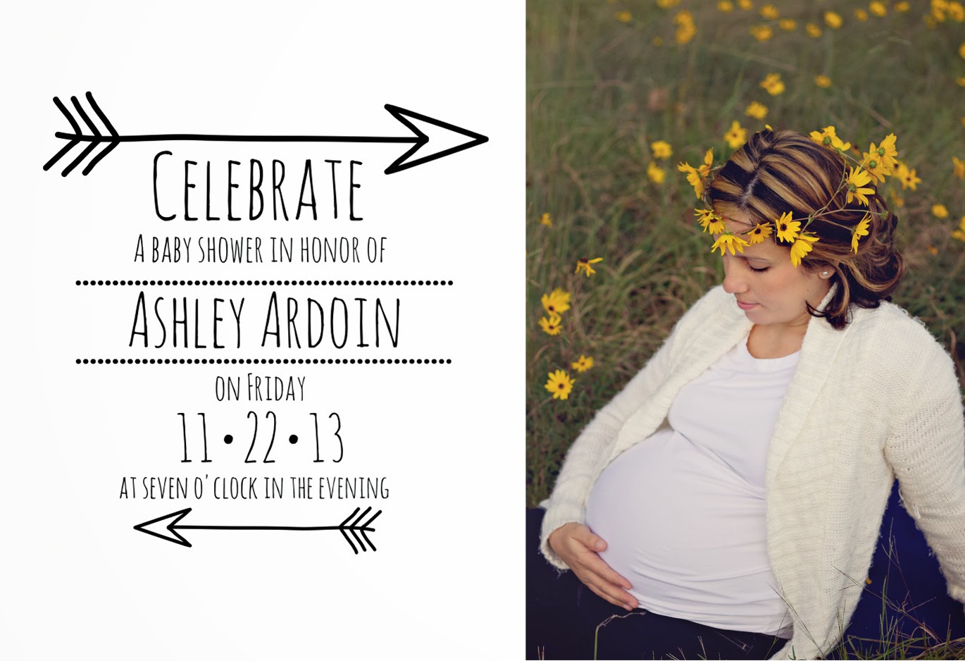 Rustic Arrow Theme Baby Shower