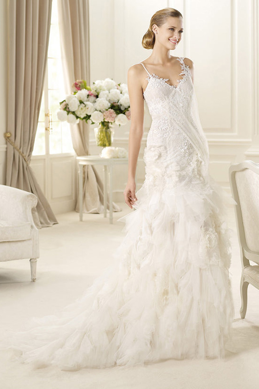 vestidos de novia estilo boho chic y gypsy de pronovias – colección