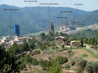 Panoràmica de Cal Cebrià i el Pou de les Cabanasses Panoràmica de Cal Cebrià i el Pou de les Cabanasses