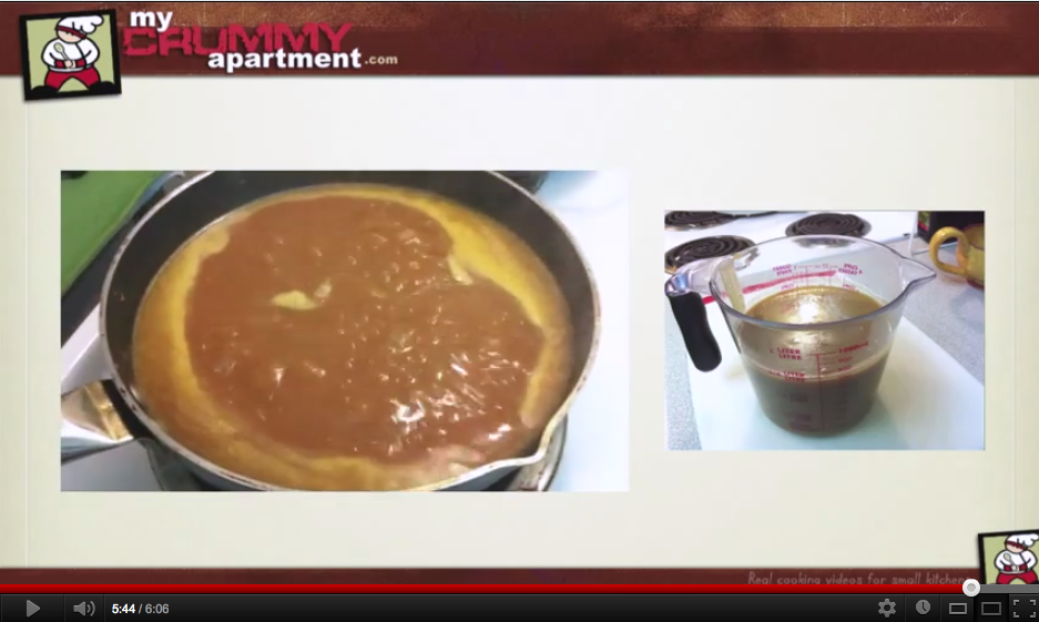 How to make a brown sauce. How to make a brown sauce.