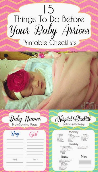 15 Things To Do Before Your Baby Arrives + Printable Checklists