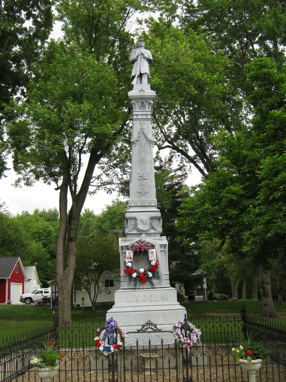 Brady's Bunch of Lorain County Nostalgia Kipton's Civil War Monument