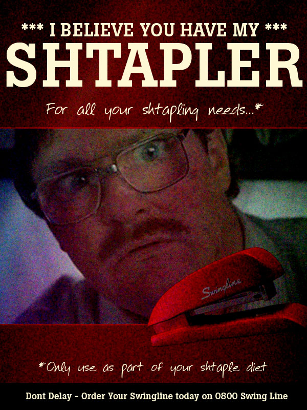 Office Space Quotes Stapler. QuotesGram
