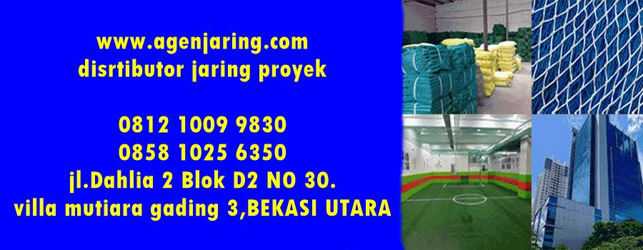 distributor jaring pengaman di bekasi I 085810256350