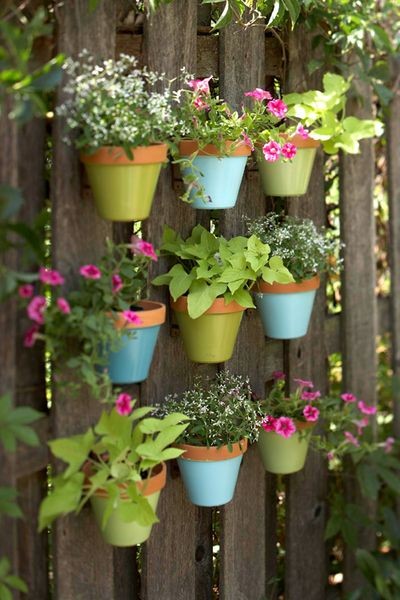 -+gardening+-+garden+ideas+-+painted+garden+pots+-+hanging+garden ...