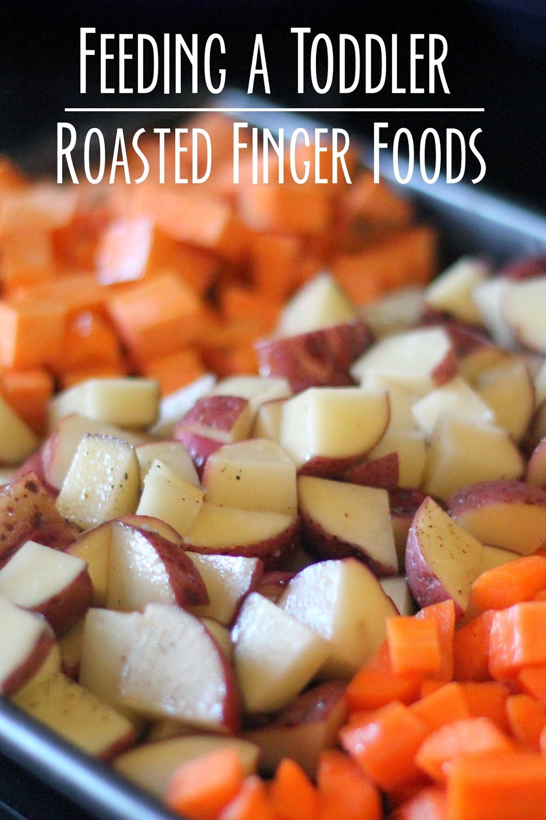 The Scribble Pad Roasted Veggies for Hungry Toddlers