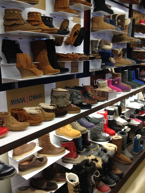 little burgundy rain boots