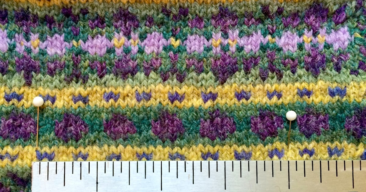 BKD Ramblings Stranded Knitting Post 3 Gauge/Tension