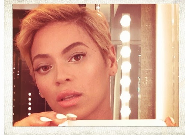 Kaykispeaks Com Beyonce Debuts Short Hair Cut