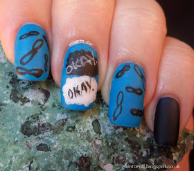 The Fault In Our Stars nail art