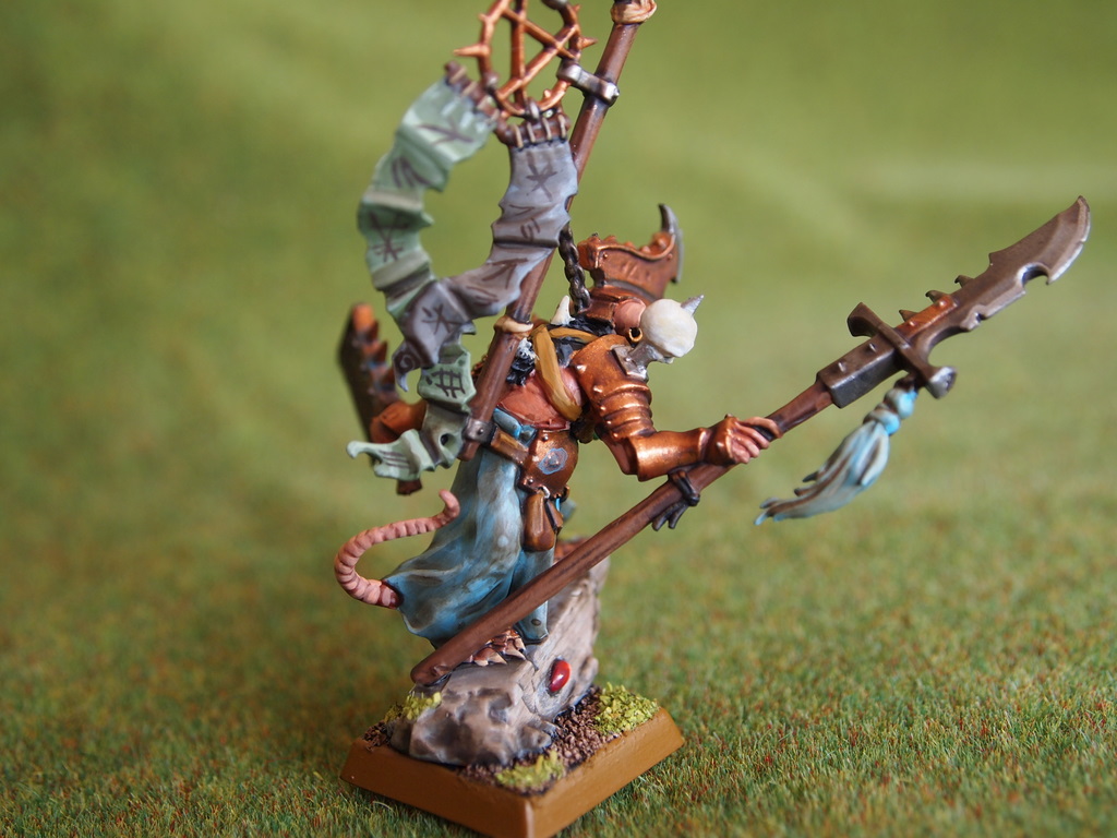 How to Paint a Skaven Warlord.