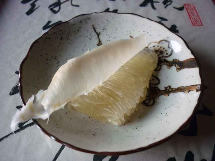 Découvrir & Déguster Délice du mois le pomelo chinois