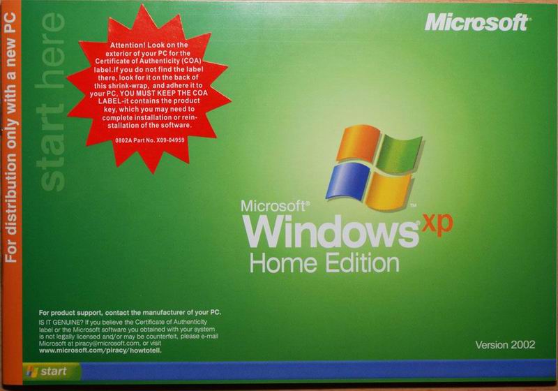 Dell Windows XP Media Center Edition 2005 SP2 ISO 64 Bitl