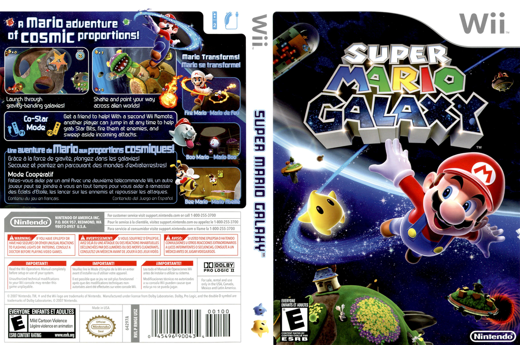 Super Mario Galaxy (RMGE01) NTSC