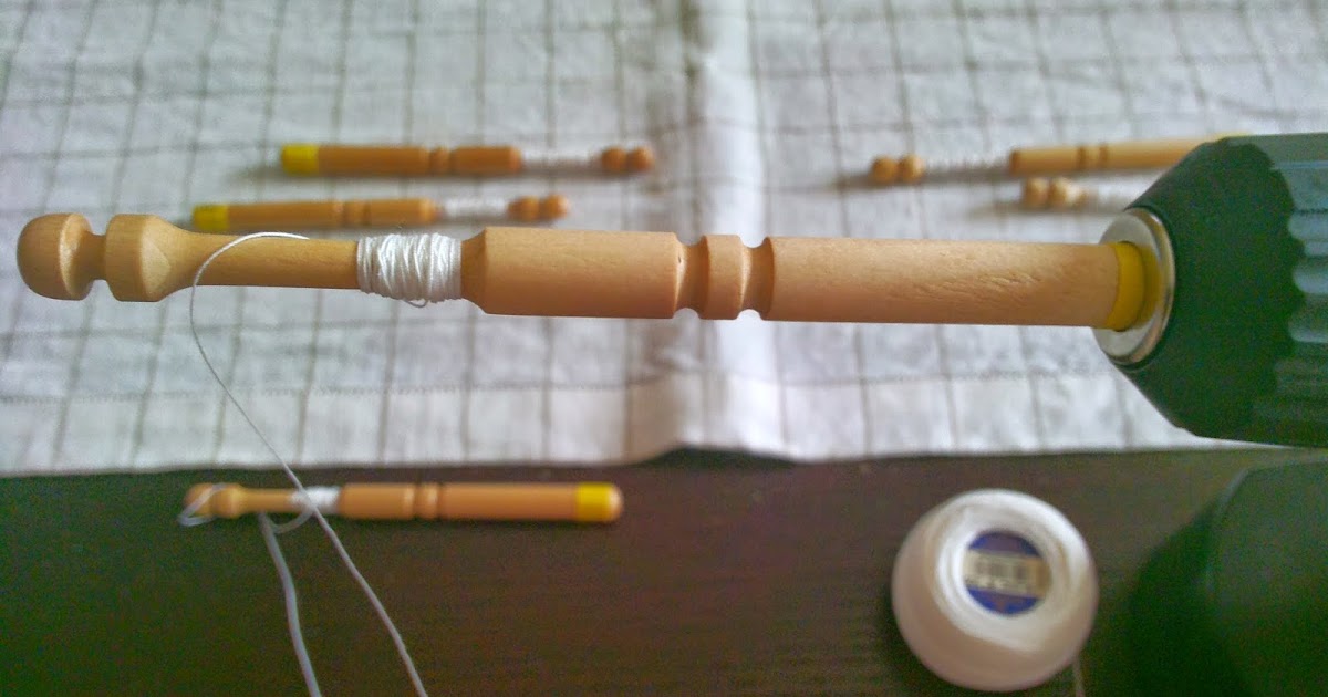 Weaving, knitting, crocheting... Bobbin winding