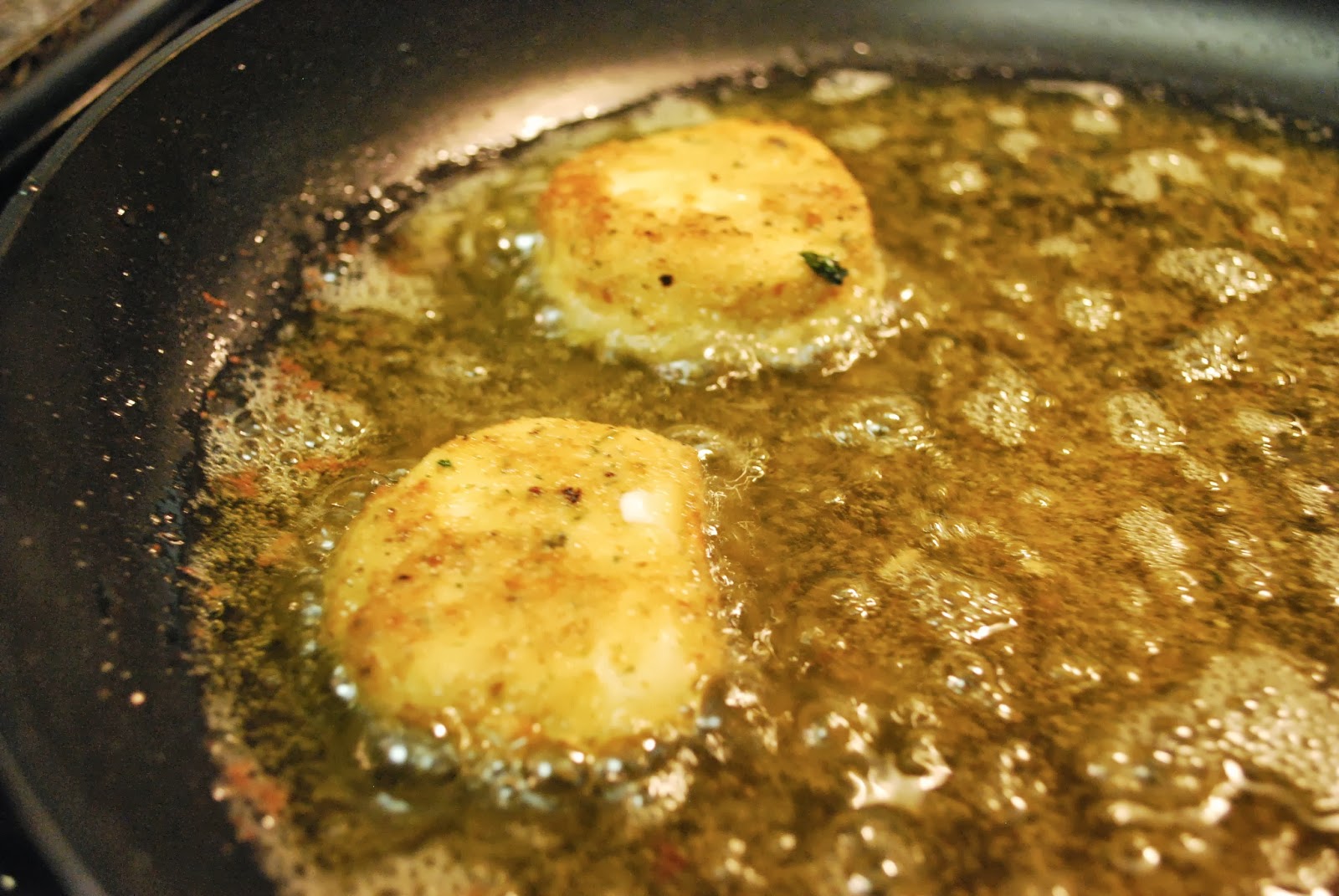 Fried Goat Cheese Salad with Pear and Arugula Bevy Richmond