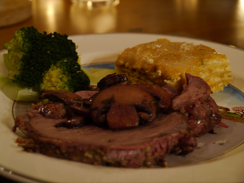 Gathering Around The Grill Boneless Leg of Lamb on the Rotisserie