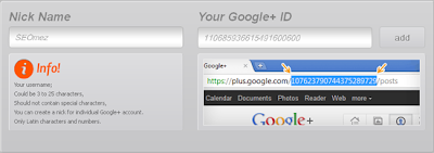 Gplus.to, Google Plus Username