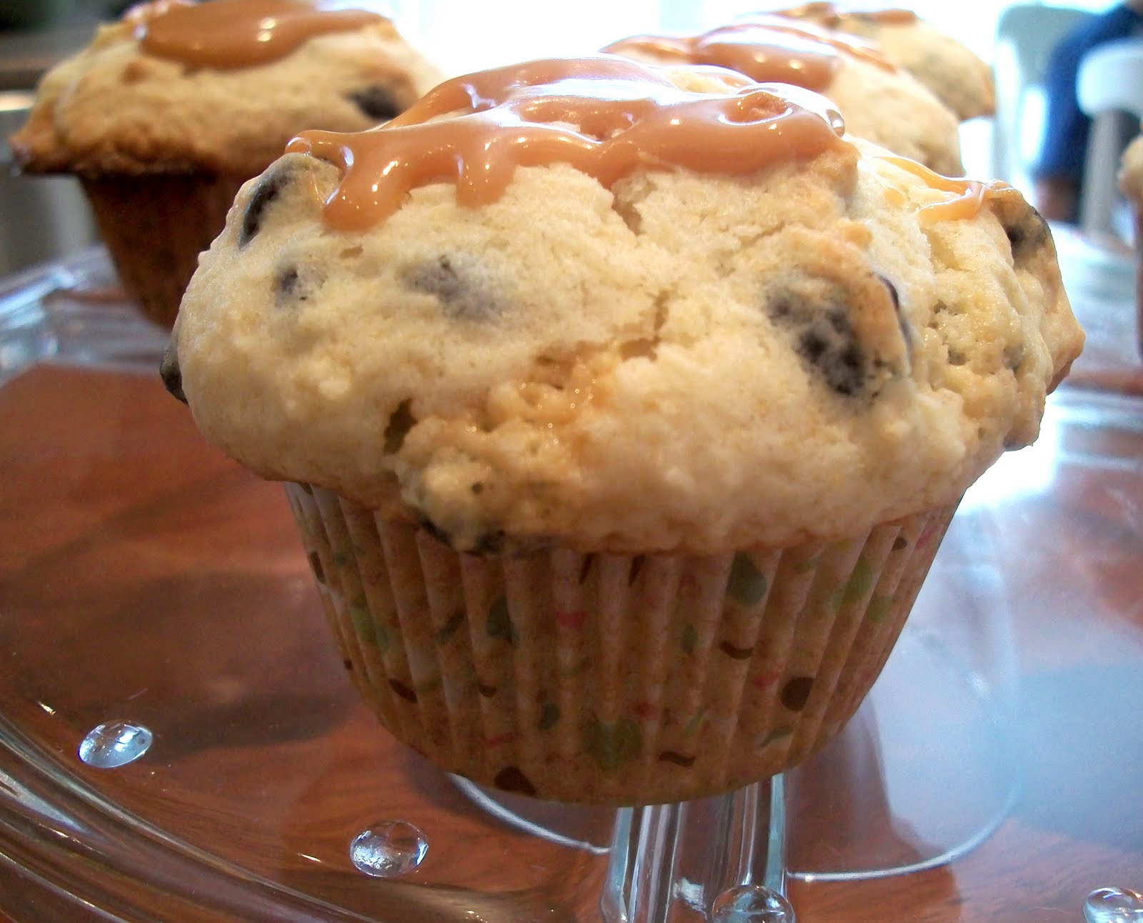 Lemon Drop Chocolate Chip Butterscotch Muffins