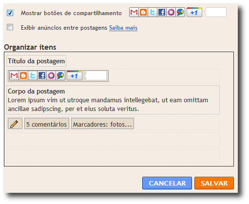 Share buttons