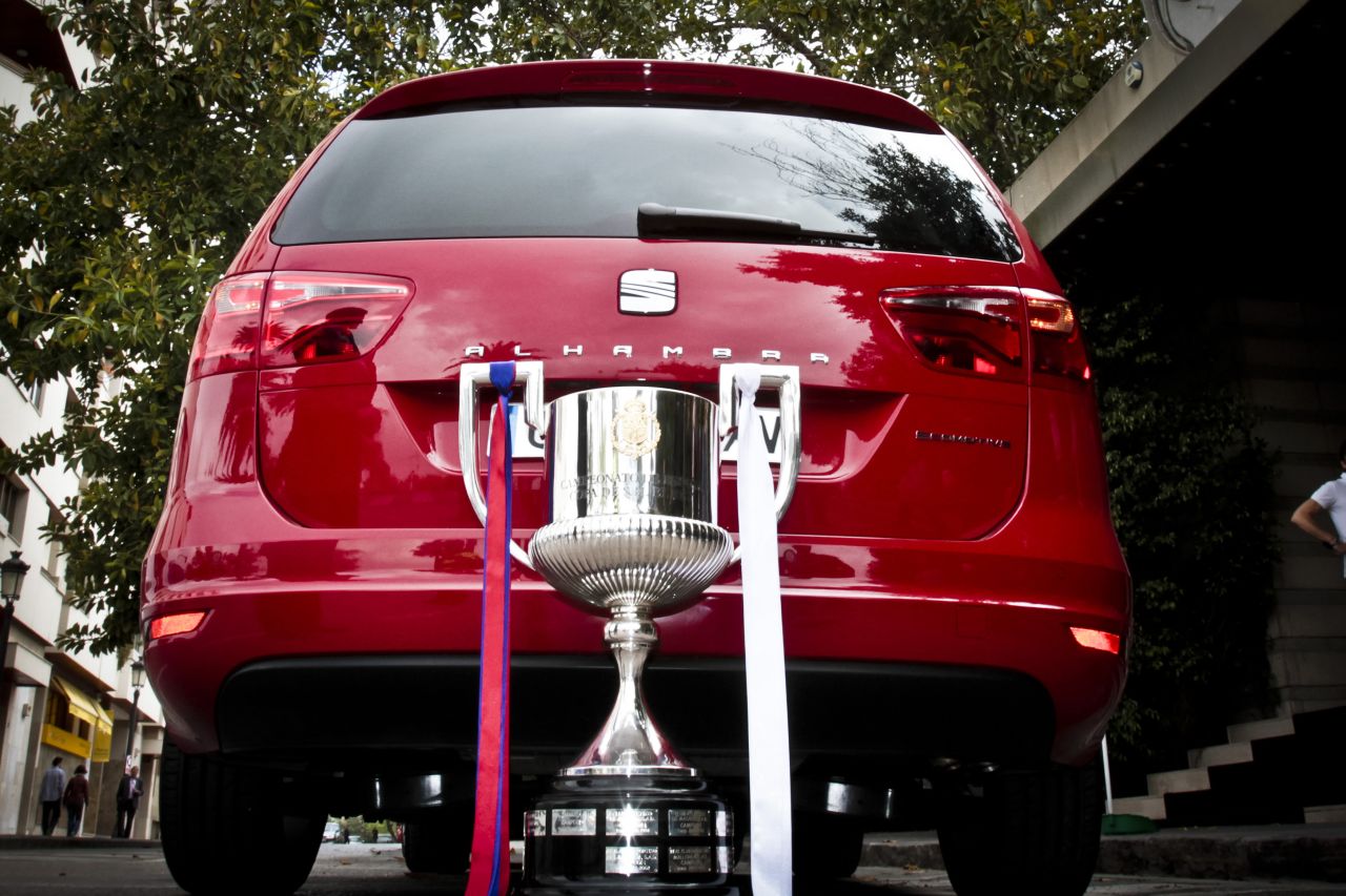SEAT patrocinador de la copa del rey. SEAT