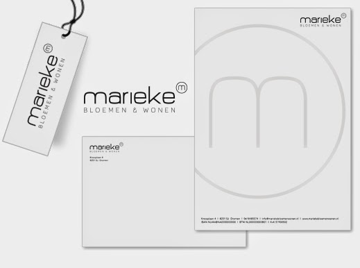 Marieke Bloemen & Wonen huisstijl Marieke Bloemen & Wonen huisstijl