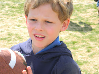 Alex Green playing football